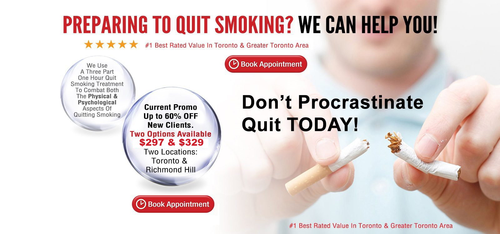 Laser Quit Smoking Toronto Offer
