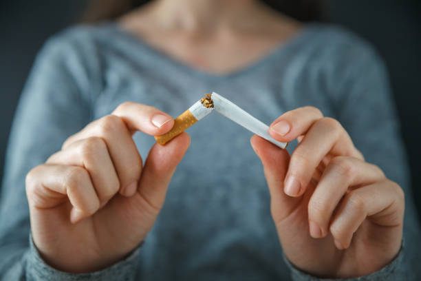 stop smoking - nicotine addiction - low level laser therapy